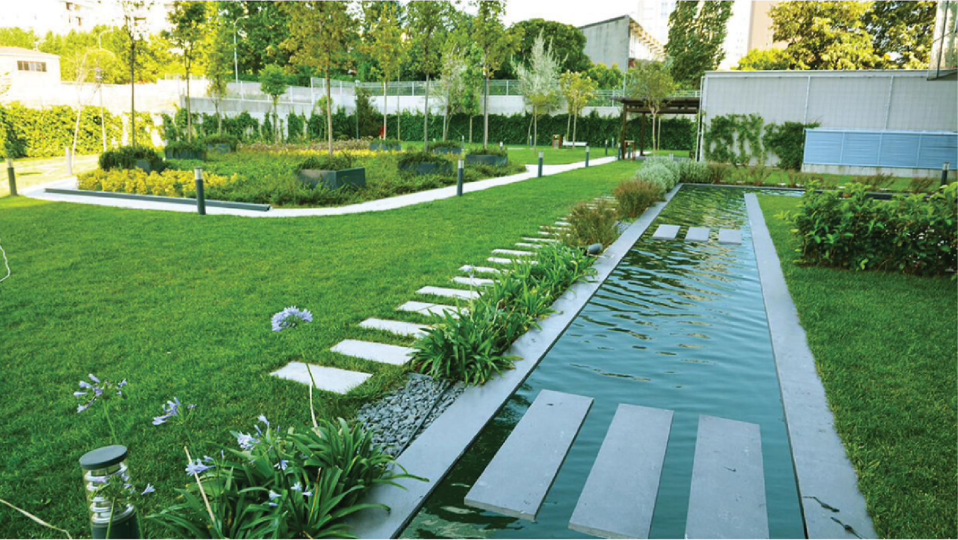 Bahçe peyzaj düzenleme ve bitkilendirme